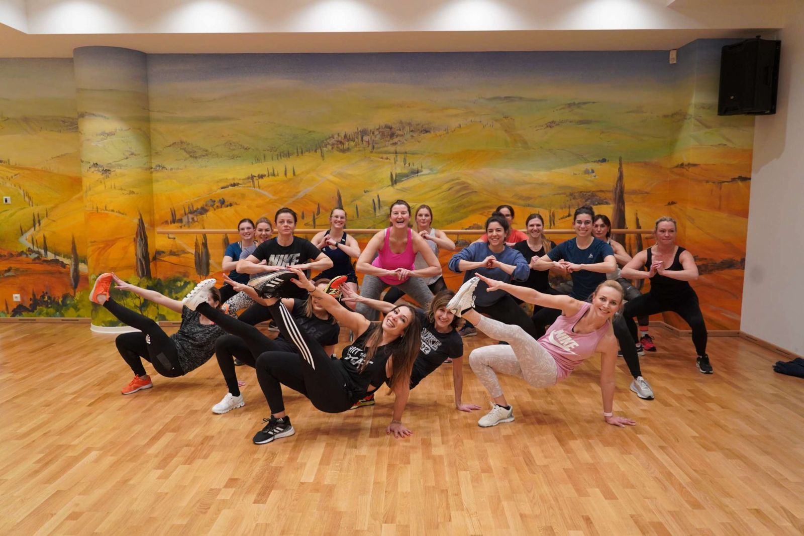 Charity Workout im Kursraum